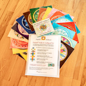 Omjaah® Veda Ur-Lichtquell 19+ Energiesystem mit 19 heilsamen Lichtfrequenz-Mandalas zur Regeneration und spirituellen Zentrierung